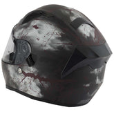 Vcan V128 Full Face Motorcycle Helmet - Rage